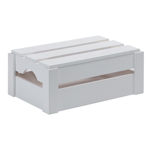 Wooden crate with handles and - handles,