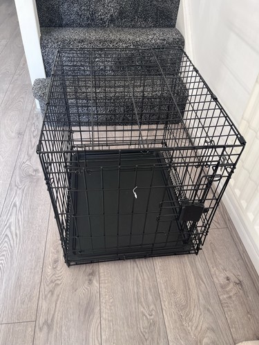 Metal dog crate cage - dog, with
