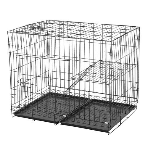 Door cat cage with tray - cat, pet
