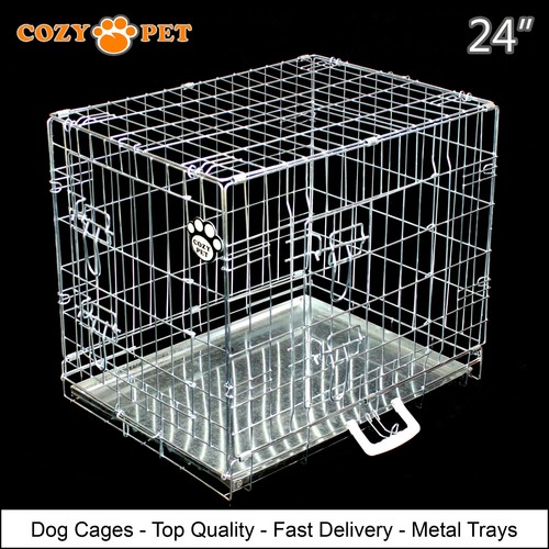 Dog cage inch silver puppy - inch,