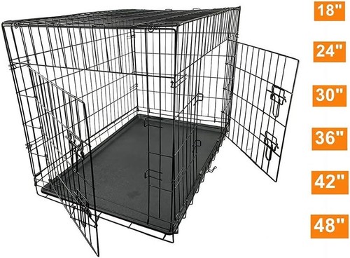 Dog cage crate puppy - dog,
