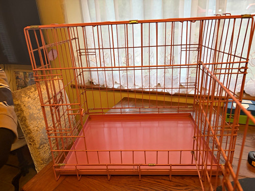 Pink metal folding - folding, 24