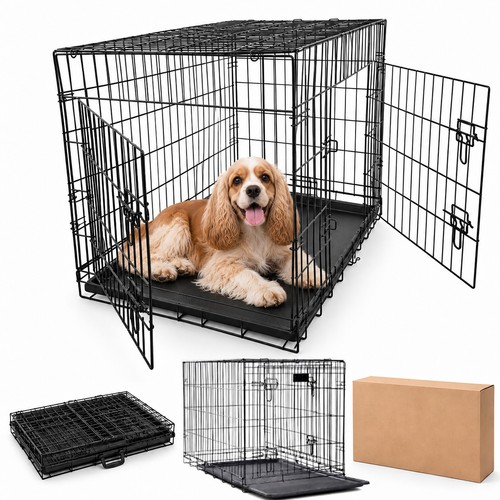 Dog cage crate puppy - pet,